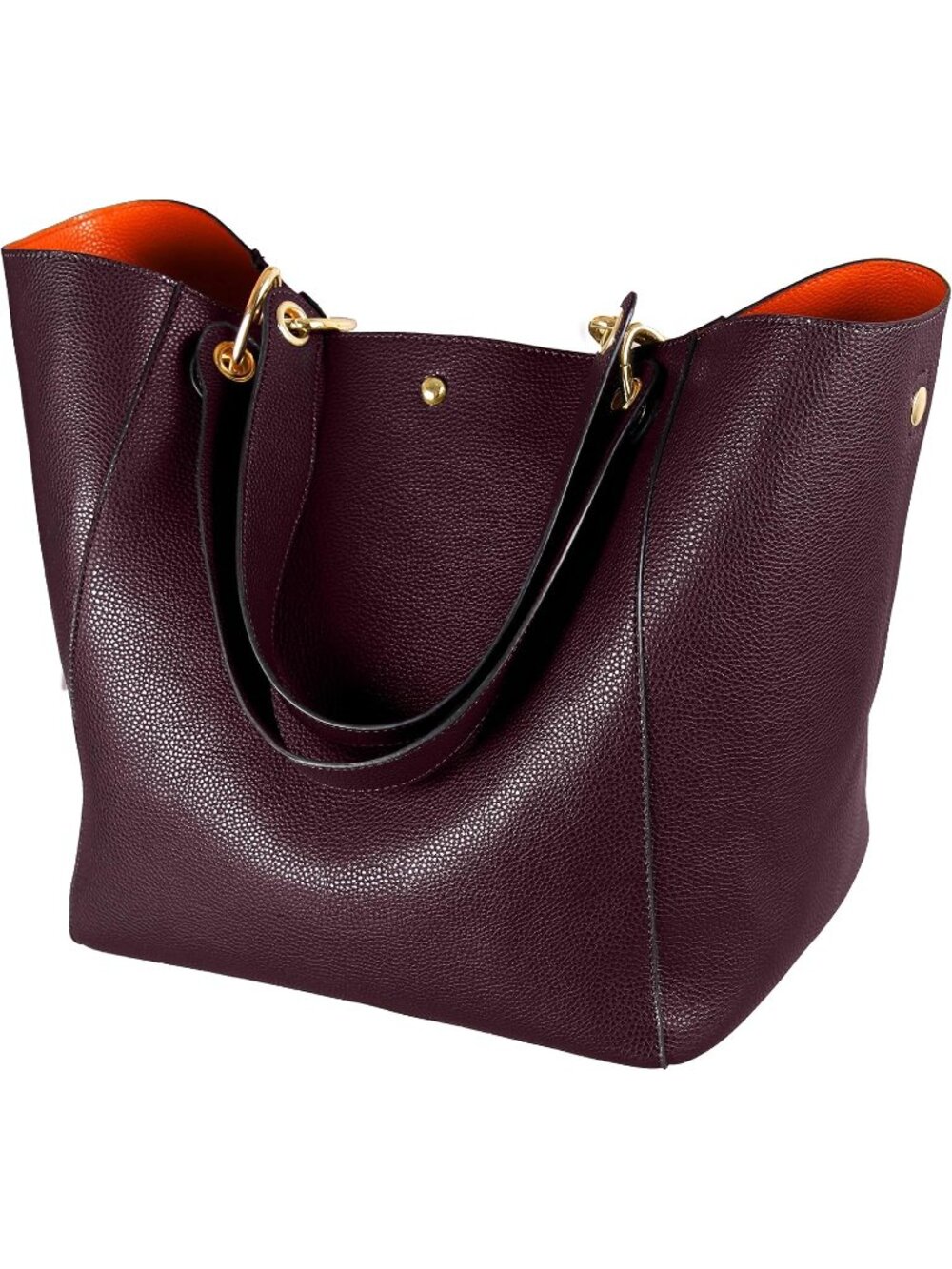 Women's Coffee Large Work Travel Tote Bag Designer Purses Big Bucket Bags Ladies